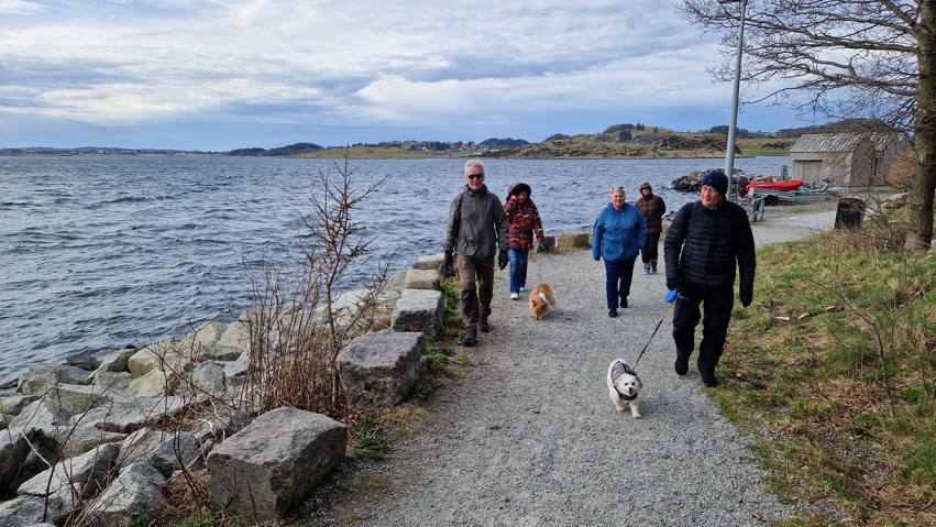 Spasertur Hafrsfjord torsdag 09 April