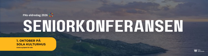 Seniorkonferanse Sola 1. oktober