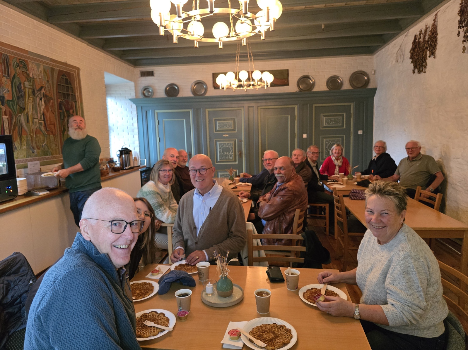 Artikkelbilde til artikkelen Engasjerende besøk på Utstein kloster 3. september